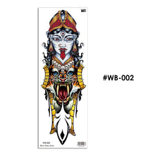 Load image into Gallery viewer, Large Size Beauty Beast Full Arm Tattoo Stickers Flower Arm Environmental Protection Personality Full Arm Flower Arm Tattoo Stickers
