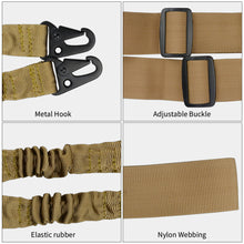 Load image into Gallery viewer, Double Point Tactical Gun Rope Waterproof Nylon Rifle Shotgun Gun Airsoft Accessories Outdoor Adjustable Shoulder Strap Rope
