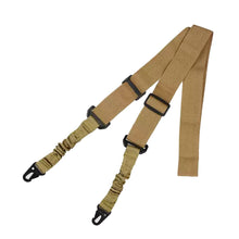 Load image into Gallery viewer, Double Point Tactical Gun Rope Waterproof Nylon Rifle Shotgun Gun Airsoft Accessories Outdoor Adjustable Shoulder Strap Rope
