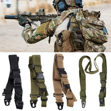 Load image into Gallery viewer, Three-Point Tactical Gun Rope Waterproof Nylon Rifle Shotgun Gun Airsoft Accessories Outdoor Adjustable Shoulder Strap Rope
