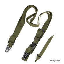 Load image into Gallery viewer, Three-Point Tactical Gun Rope Waterproof Nylon Rifle Shotgun Gun Airsoft Accessories Outdoor Adjustable Shoulder Strap Rope
