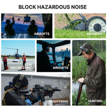 Load image into Gallery viewer, Foldable Tactical Electronic Shooting Earmuff Anti-noise Headphone Sound Amplification Hearing Protection Headset
