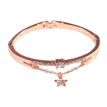 Load image into Gallery viewer, Korean Fashion Women Bracelet Diamond Star Pendant Girls Charm Bangle Jewelry Gift
