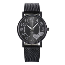 Load image into Gallery viewer, Fashion Women Watch Luxury Steel Band Ladies Quartz Big Dial Wrist Watch
