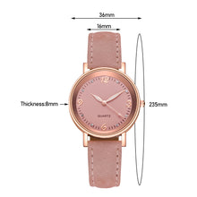Load image into Gallery viewer, Casual Luminous Women Watch Leather Bracelet Quartz Wrist Watches
