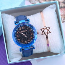 Load image into Gallery viewer, Fashion Women Watch Starry Sky Dial Ladies Quartz Watches Bracelet Set
