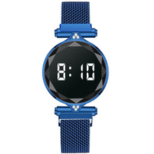 Load image into Gallery viewer, Fashion Women Watch LED Digital Display Watch Luxury Stainless Steel Ladies Wristwatch
