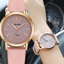 Load image into Gallery viewer, Fashion Casual Women Watch Leather Band Quartz Watch Analog Wrist Watches
