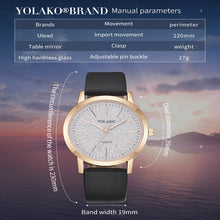 Load image into Gallery viewer, Fashion Casual Women Watch Leather Band Quartz Watch Analog Wrist Watches
