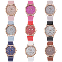 Load image into Gallery viewer, Fashion Casual Women Watch Leather Band Quartz Watch Analog Wrist Watches
