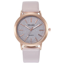 Load image into Gallery viewer, Fashion Casual Women Watch Leather Band Quartz Watch Analog Wrist Watches
