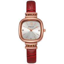 Load image into Gallery viewer, Retro Women Quartz Watch Luxury Leather Strap Square Watch Fashion Wristwatch
