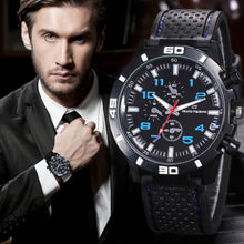 Load image into Gallery viewer, Fashion Men Silicone Bracelet Sports Quartz Watch Wrist Watches
