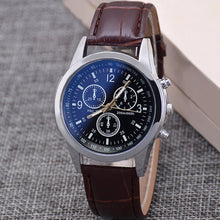 Load image into Gallery viewer, Business Men Watch Leather Bracelet Quartz Watch Casual Sports Watches
