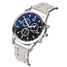 Load image into Gallery viewer, Fashion Men Stainless Steel Quartz Sports Watch Luxury Male Business Wristwatch
