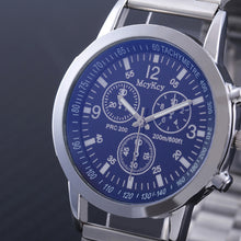 Load image into Gallery viewer, Fashion Men Stainless Steel Quartz Sports Watch Luxury Male Business Wristwatch
