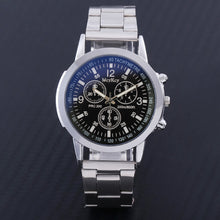 Load image into Gallery viewer, Fashion Men Stainless Steel Quartz Sports Watch Luxury Male Business Wristwatch
