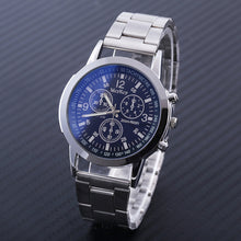 Load image into Gallery viewer, Fashion Men Stainless Steel Quartz Sports Watch Luxury Male Business Wristwatch
