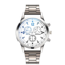 Load image into Gallery viewer, Fashion Men Stainless Steel Quartz Sports Watch Luxury Male Business Wristwatch
