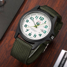 Load image into Gallery viewer, Nylon Band Military Men Watch Army Wrist Watch Quartz Men Sports Watches

