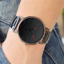 Load image into Gallery viewer, Fashion Men Business Sports Stainless Steel Quartz Watch Male Luxury Wristwatch
