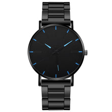 Load image into Gallery viewer, Fashion Men Business Sports Stainless Steel Quartz Watch Male Luxury Wristwatch
