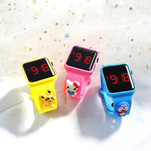 Load image into Gallery viewer, Cute Children Cartoon Watch LED Digital Watch for Boys Girls Gift Life Waterproof
