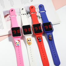 Load image into Gallery viewer, Cute Children Cartoon Watch LED Digital Watch for Boys Girls Gift Life Waterproof
