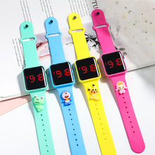 Load image into Gallery viewer, Cute Children Cartoon Watch LED Digital Watch for Boys Girls Gift Life Waterproof
