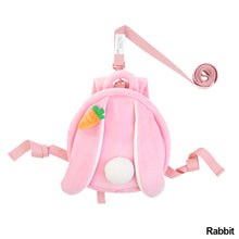 Load image into Gallery viewer, Metoo Plush Animal Backpack with Anti-Lost Strap Plush Doll Toys For Girls Baby Cute Tiger Stuffed Animals For Kid School Shoulder Bag In Kindergarten
