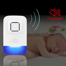 Load image into Gallery viewer, Mosquito Repeller with Night Light Electronic Inspect Repellen Ultrasonic Cockroach Repellent Insect Pest Mouse Insect Repeller
