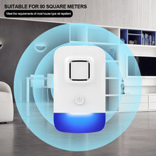 Load image into Gallery viewer, Mosquito Repeller with Night Light Electronic Inspect Repellen Ultrasonic Cockroach Repellent Insect Pest Mouse Insect Repeller
