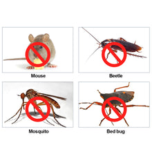 Load image into Gallery viewer, Mosquito Repeller with Night Light Electronic Inspect Repellen Ultrasonic Cockroach Repellent Insect Pest Mouse Insect Repeller
