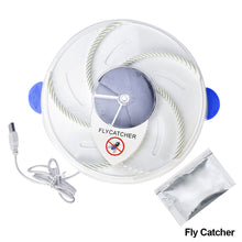 Load image into Gallery viewer, USB Automatic Flycatcher Fly Trap Electric Fly Insect Killers Indoor Pest Control Catcher Kicthen Fly Repeller
