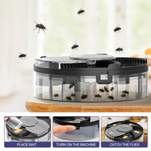 Load image into Gallery viewer, USB Rechargeable Automatic Flycatcher Fly Trap Electric Fly Insect Killers Indoor Pest Control Catcher Kicthen Fly Repeller
