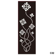Load image into Gallery viewer, 1Sheet Tattoo Stencils Henna Templates Arm Back Chest Body Art Airbrush Paint Templates Decal DIY Flower Painting
