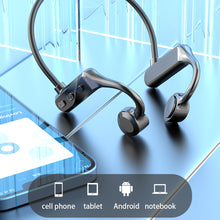 Load image into Gallery viewer, Bone Conduction Concept Bluetooth Earphone Wireless Sport Headphones Handsfree With Microphone for Xiaomi iphone Tablet Notebook
