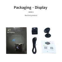 Load image into Gallery viewer, X5 HD Wifi Camera No Light Night Vision Home Security Small Camera Wireless Remote Monitoring Camera

