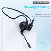 Load image into Gallery viewer, M1 Bone Conduction Bluetooth 5.0 Earphones Waterproof Wireless Headphones Sports Gaming Headsets Noise Reduction With microphone
