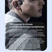 Load image into Gallery viewer, M1 Bone Conduction Bluetooth 5.0 Earphones Waterproof Wireless Headphones Sports Gaming Headsets Noise Reduction With microphone
