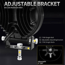 Load image into Gallery viewer, 9-36V LED Work Light 99W Off-Road Car Headlight For Truck Offroad Fog Lamp Night Driving Lights SUV ATV Vehicle
