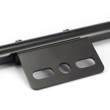 Load image into Gallery viewer, Universal Motorcycle Turn Signals Fog Light Mount Bar Auxiliary Light Bracket Steel Black &amp; Silver
