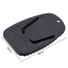 Load image into Gallery viewer, Motorcycle Kickstand Side Kick Stand Pad Plate Base Plastic Stand Grip Support Bike Foot Pad
