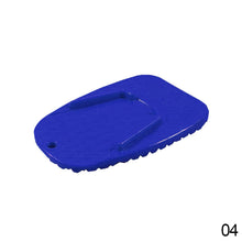 Load image into Gallery viewer, Motorcycle Kickstand Side Kick Stand Pad Plate Base Plastic Stand Grip Support Bike Foot Pad
