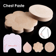 Load image into Gallery viewer, 5 pairs/lot Flower Adhesive Nipple Covers Pads Body Breasts Stickers Disposable Milk Paste Anti Emptied The Chest Paste Bra
