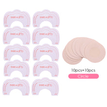 Load image into Gallery viewer, 5 pairs/lot Flower Adhesive Nipple Covers Pads Body Breasts Stickers Disposable Milk Paste Anti Emptied The Chest Paste Bra
