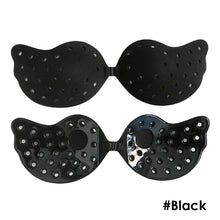 Load image into Gallery viewer, Silicone Push Up Bra Self Adhesive Strapless Invisible Bra Adhesive Breast Pasty Nu Bra Chest Paste Invisible Bra Nipple Pads
