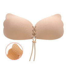 Load image into Gallery viewer, Silicone Push Up Bra Self Adhesive Strapless Invisible Bra Adhesive Breast Pasty Nu Bra Chest Paste Invisible Bra Nipple Pads
