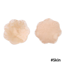 Load image into Gallery viewer, Women Solid Silicone Milk Paste Lace Invisible Chest Paste Seamless Chest Paste Underwear Accessories Bra
