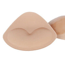 Load image into Gallery viewer, Women Invisible Bra Chest Pad Swimsuit Bikini Small Bust Thicker Breathable Sponge Push Up Bra Pad Invisible Paste Pad
